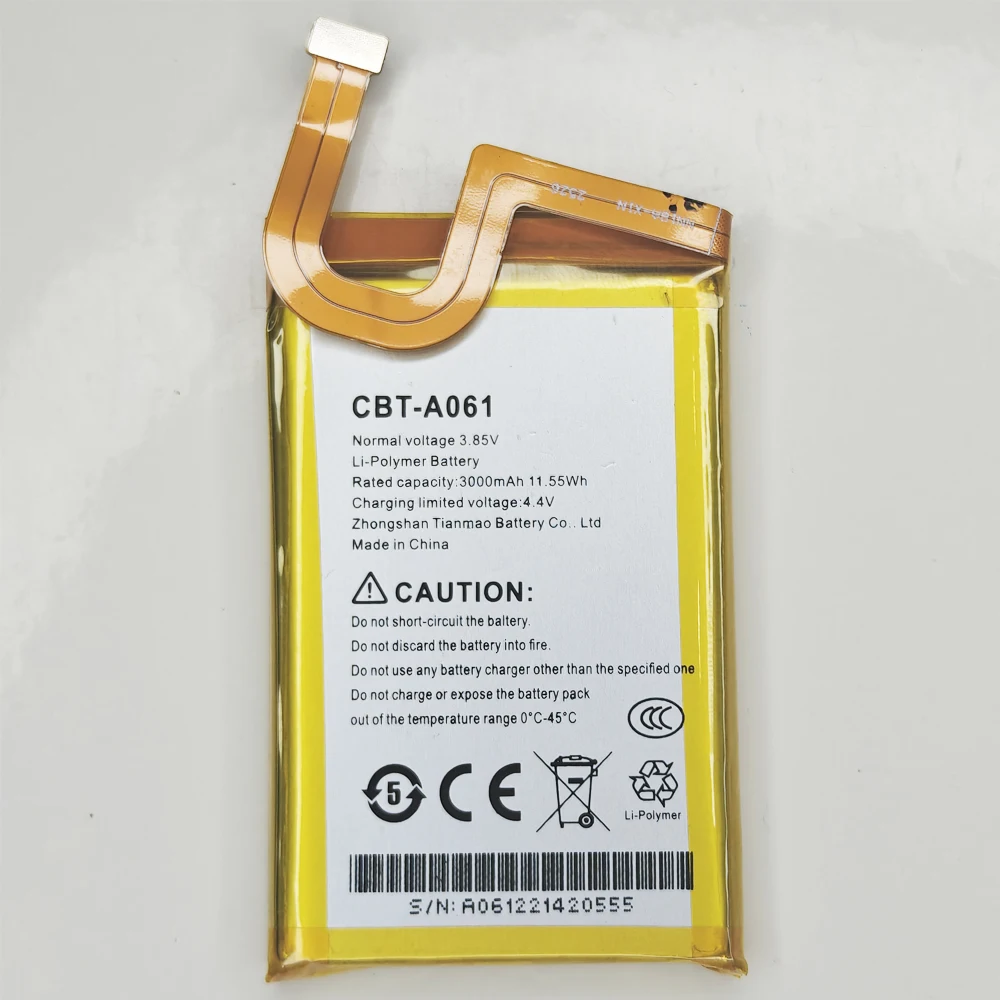 3.85V 3000mAh CBT-A061 For CUBOT KingKong MINI 2 Rugged Phone 4