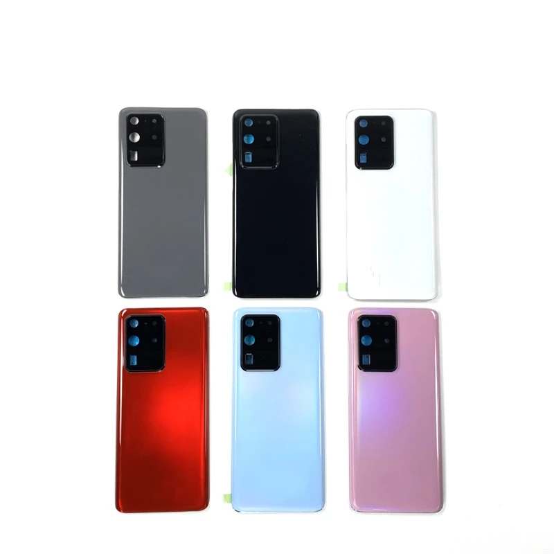 For Samsung Galaxy S20 20+ Plus Glass Back Battery Cover Rear Panel Door Housing Case For Samsung S20 Ultra Battery Cover