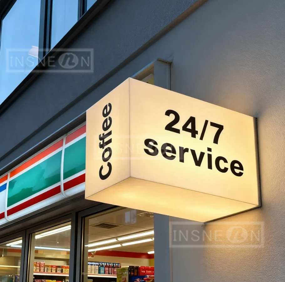 บริการ 24/7 ป้ายไฟอะคริลิคแบบด - Outdoor Lighting Box บทวิจารณ์และราคา