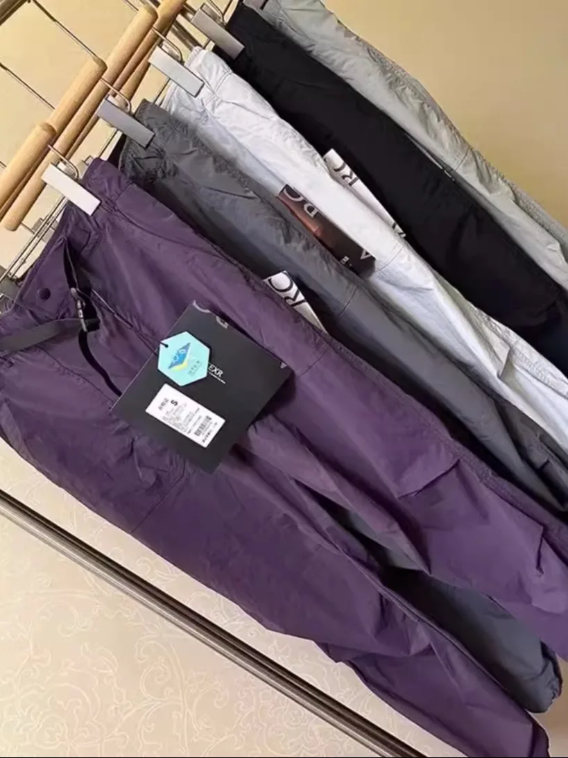 

Lightweight Outdoor Hiking Functional Paratrooper Pants Women's Versatile Workwear Trousers ket High Waist Casual Summer