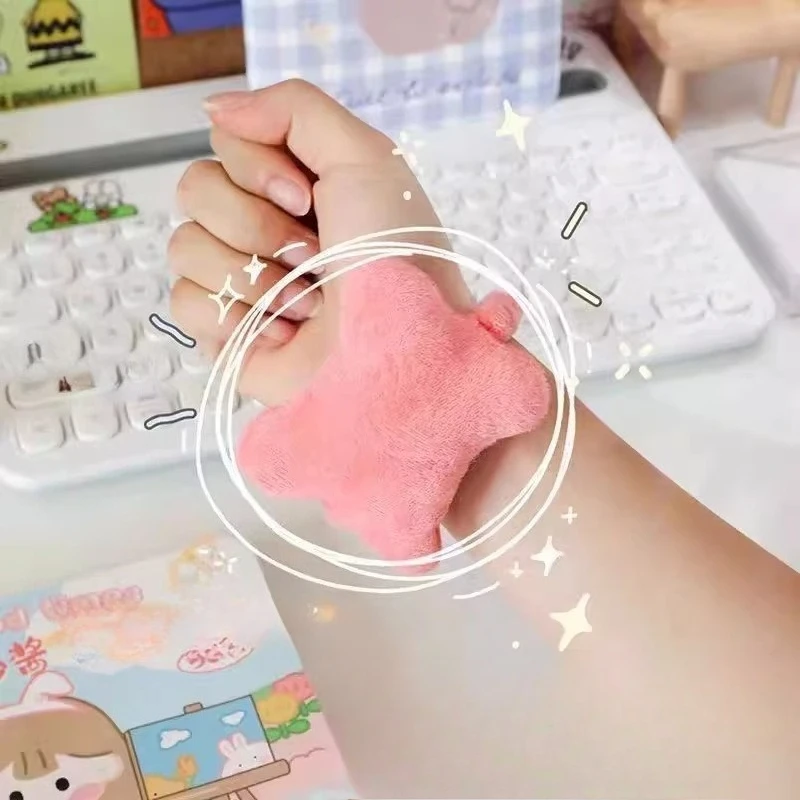 Creative Wrist Protection Mouse Pad Keyboard Typing Anti Wear Hand Support Office Wrist Protection Pad Pink Versatile Wholesale