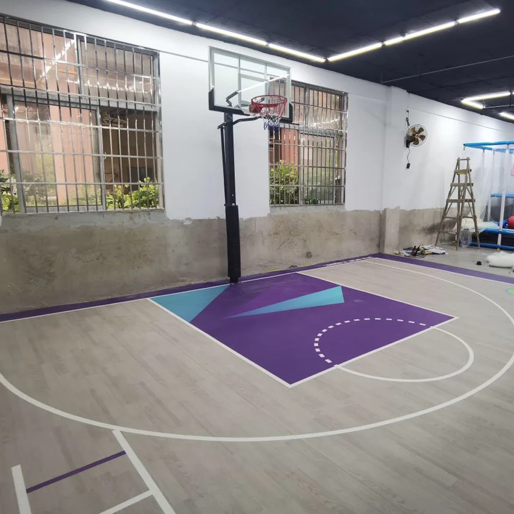 Beable Experience Professional-Grade Play With Our Top-Rated Indoor Basketball Court PVC Flooring