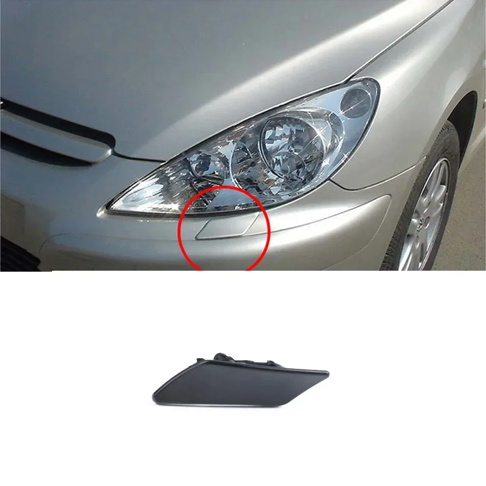 Car Front Headlight Washer Spray Nozzle Cover washer Jet Cap For Peugeot 307 Auto Parts