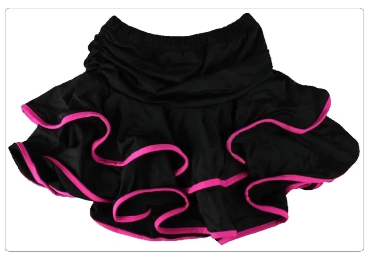 14 Colors Spring Summer Child Girl Latin Dance Skirt Practicing S Kids Tutu Ballroom and Ballet Dancing