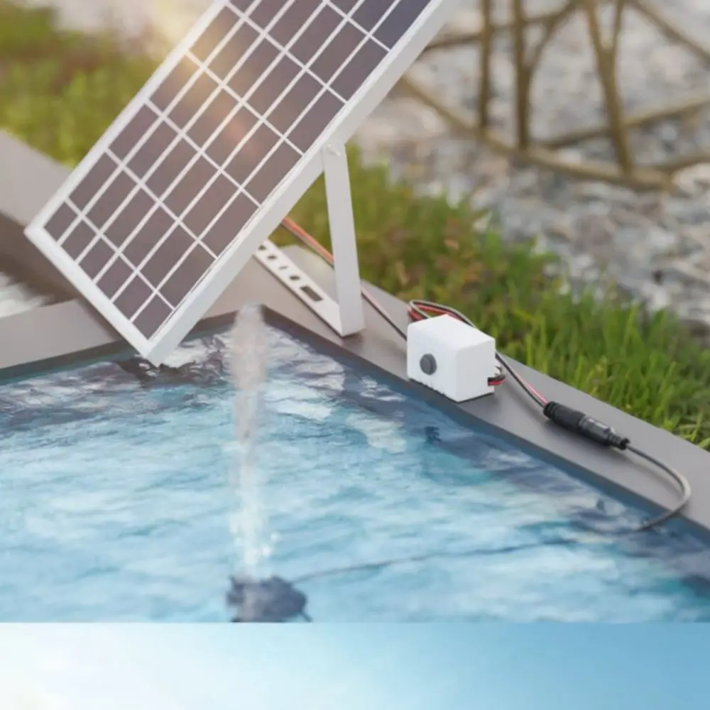 Mini Submersible Water Pump 12V DC Fountain Circulation Device For Aquarium Fish Tank Pond Rockery Solar Power Eco System