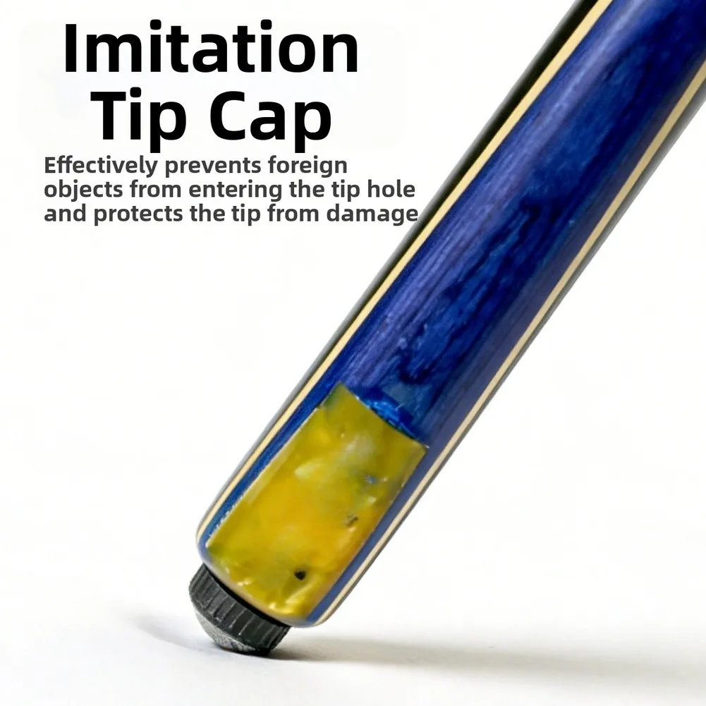 

Billiards Cue Rubber Protector Cap Fits Common Cue Profiles and Serves as Functional Barrier Against Dust and Wear