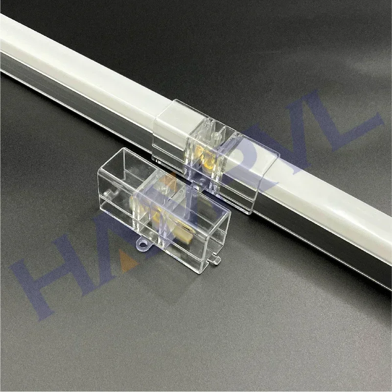 Hexagon Led Splicing Connector for honeycomb light Tube Ceiling Light For Auto Car Body Repair Led Workshop Garage V/Y/I/L/T