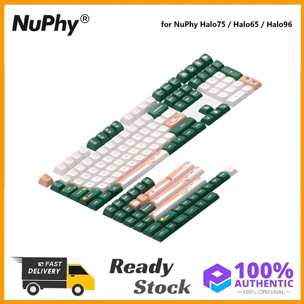 

NuPhy Meow Xmas KDA Dye-sub PBT Keycaps 143 Keys NuPhy Meow Xmas KDA Dye-sub PBT Keycaps for NuPhy Halo75 / Halo65 / Halo96