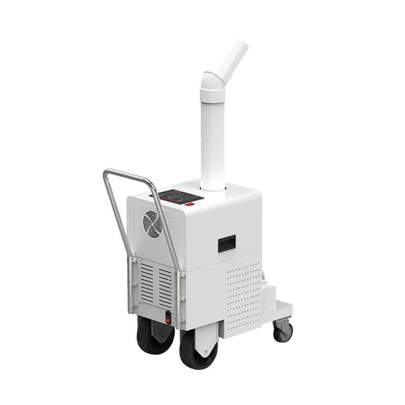 Agricultural Automatic Fumigation and Dosing Robots Are Used in Greenhouses and Farm Breeding