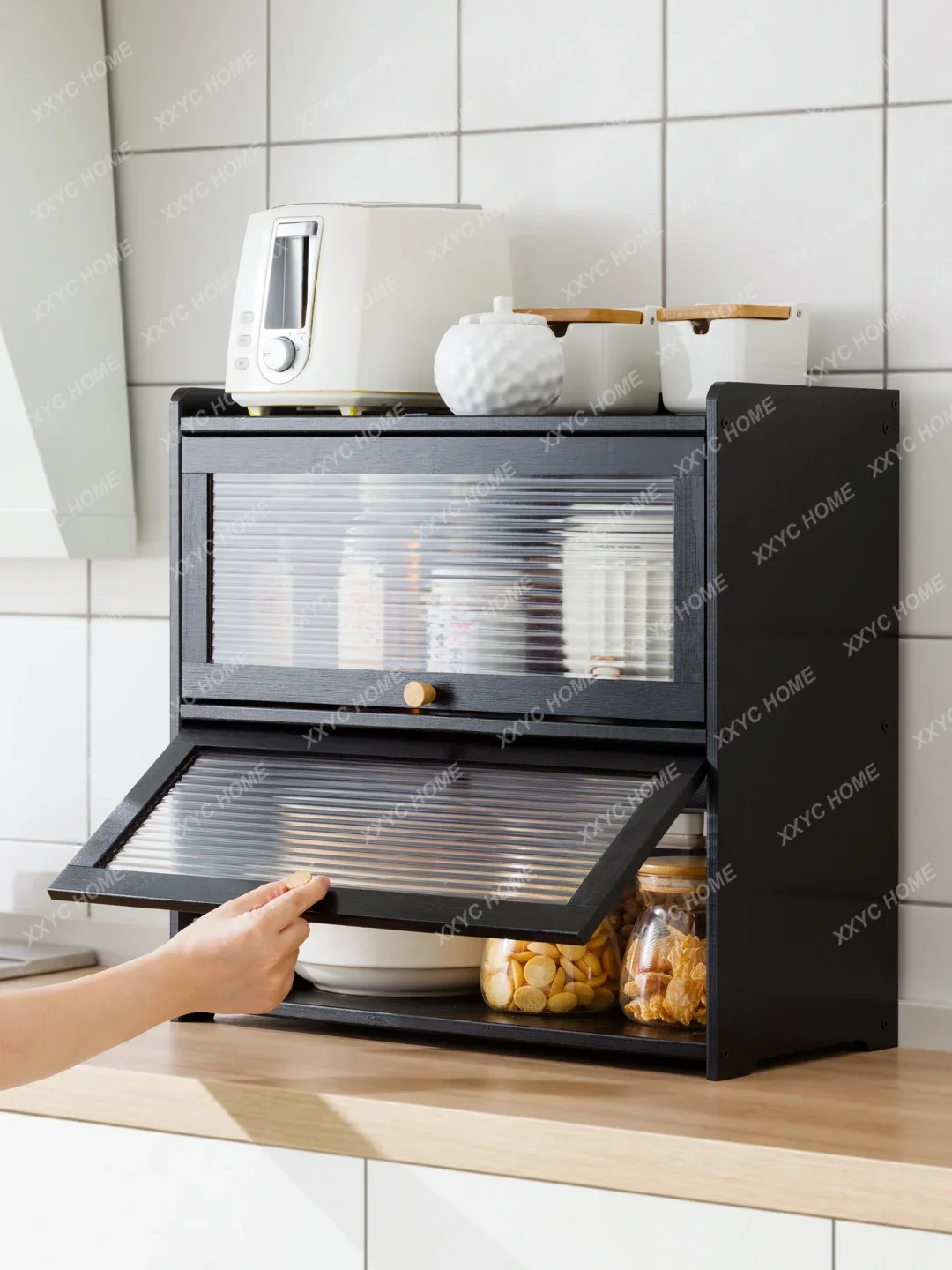 Support de rangement pour armoire de cuisine, petit bol