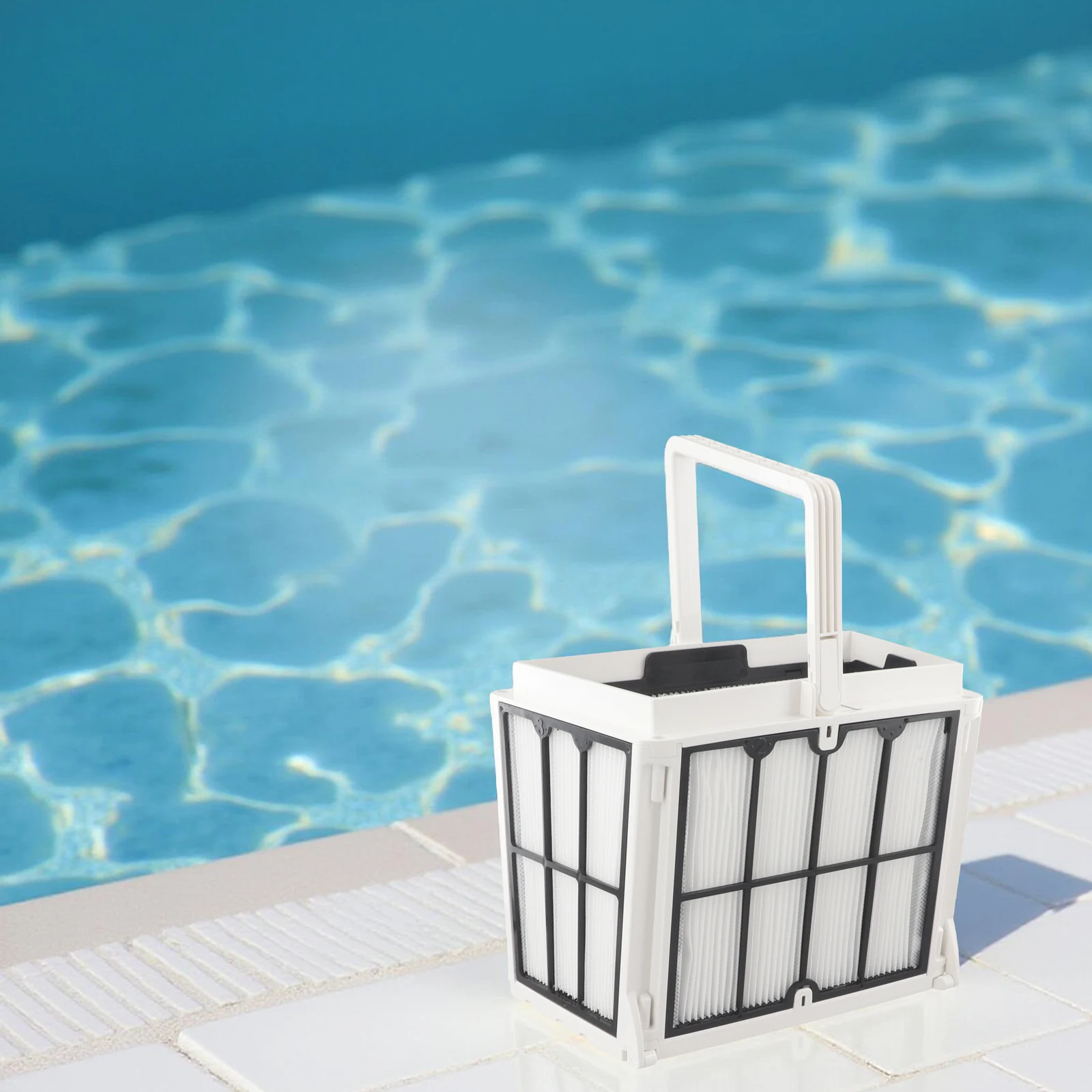 

Эффективная корзина с ультратонким фильтром для пылесосов Dolphin Pool E30 S300 Active 20 PS Quick Clean со садовым шлангом