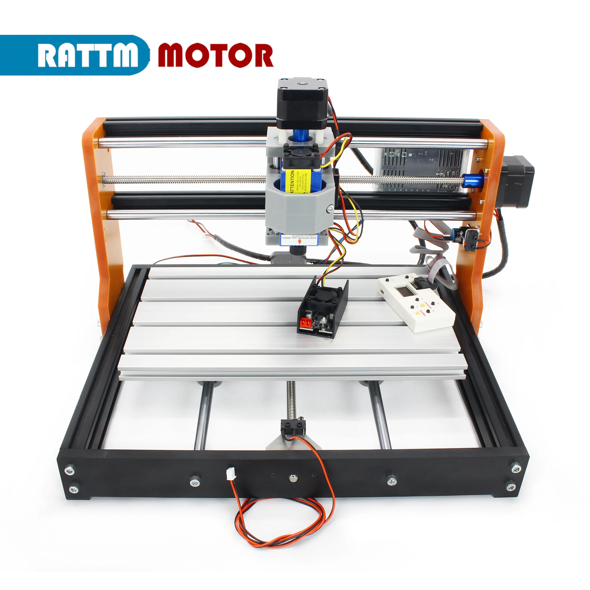 【USA Stock】3 Axis Upgrade 3018 Pro CNC Router Machine Kit,with Limit Switches & Emergency Stop,3018-PRO DIY Mini GRBL Control