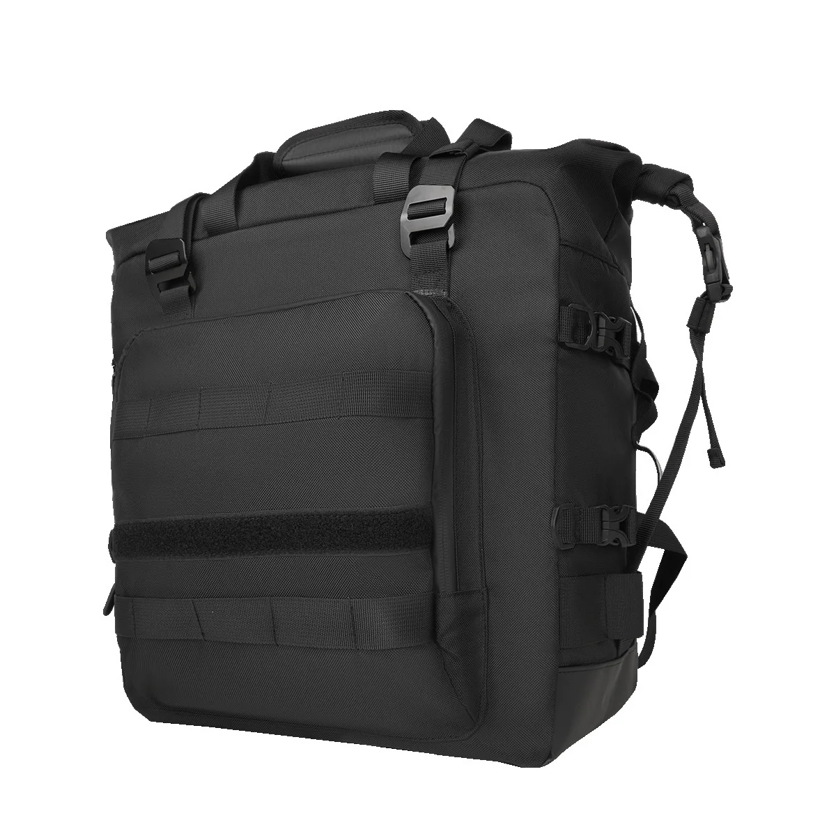 Motorcycle Dry Bag Saddle Pannier 30L Waterproof Roll Top Side Quick Release Rear Seat Luggage for Cruiser Touring