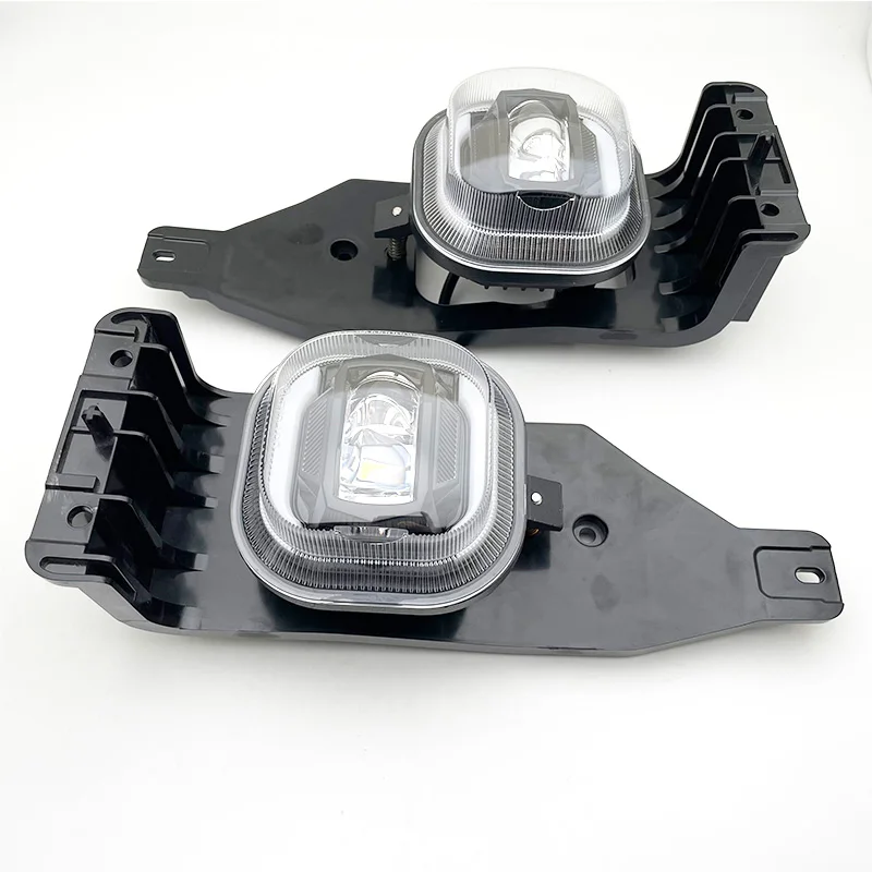 New Design Diecast Aluminum Led Fog Lights For Cars Ford F250 F350 2005 2006 2007 With Running And Turning Light White & Yellow