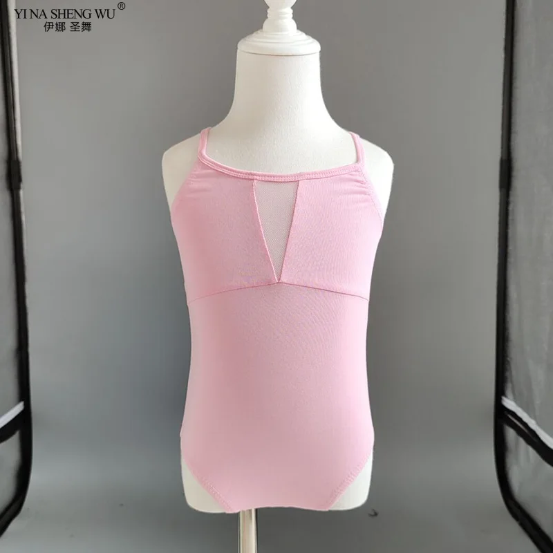 Falda de Ballet de 6 capas, disfraz de actuación de baile para niñas, ropa de práctica de Ballet, ropa de tirantes de baile para niñas