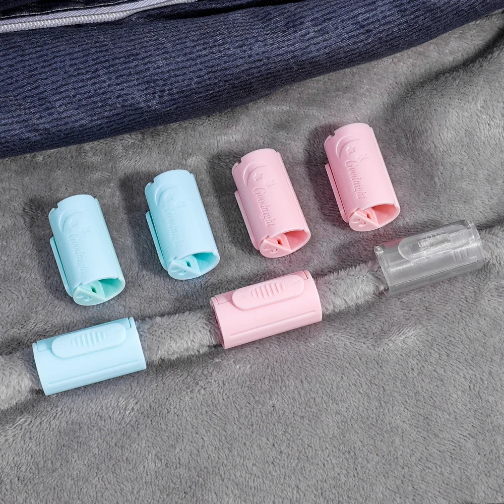 BedSheet Clips  Anti Slip Fixing Clip Plastic Fixer Quilt Fastener Blanket Clothes Pegs Anti-run Safe Button Bedroom Supplies