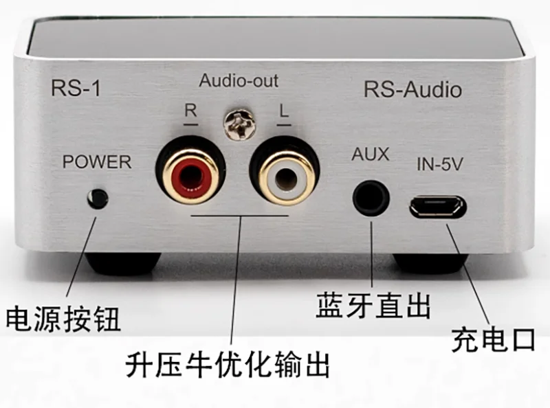 AIYIMA SMSL RS-1 الخطي بلوتوث 5.0 HiFi استقبال الصوت 10 واط 2.0 aptX HD ضياع جودة الصوت نقل استقبال الصوت