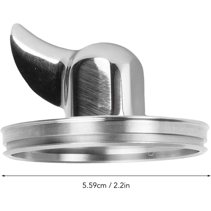 Boquilla para portafiltro, boquilla sin fondo única de 54 mm para máquinas de café con anillos de sellado, boquilla para portafiltro sin fondo-A23R