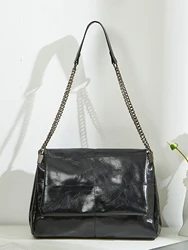 Large Capacity Commuting Bag 2024 New Spring/Summer Women's Chain Tote Bag, High-End and Fashionable Single Shoulder Underarm Ba