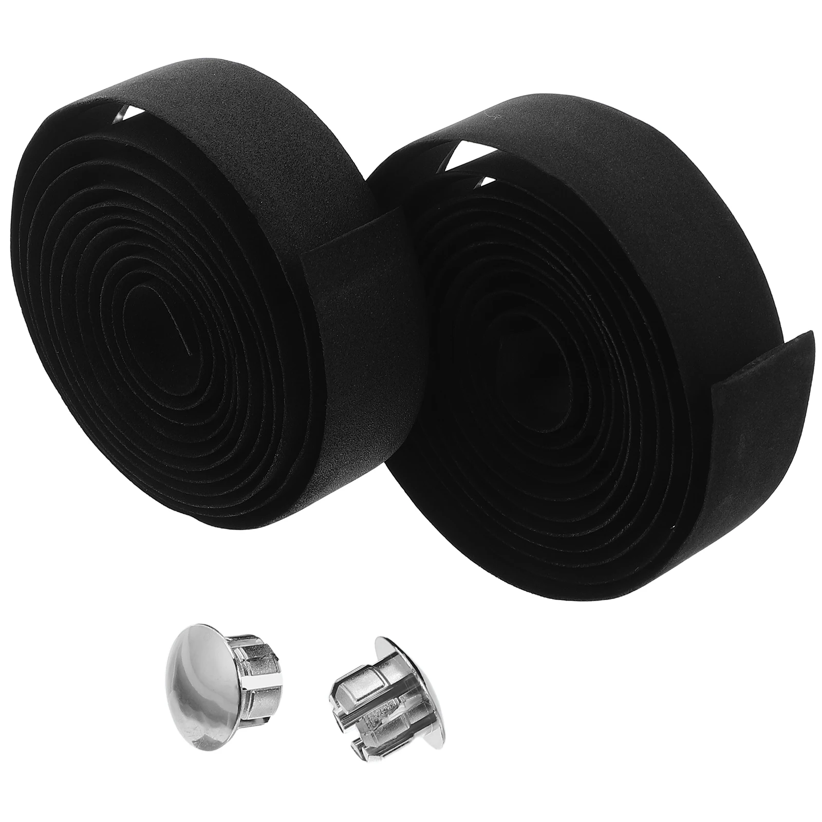 

1Pair Non-Slip Handlebar Tape Wrap Lightweight Cork Bicycle Road Mountain Bike Grip Ribbon with Bar Plugs Handlebar Tape