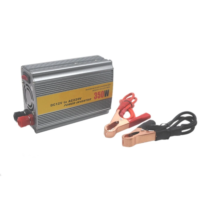 Pure Sine Wave Inverter 12V To AC 220V Power Inverter Transformer Power Converter Metal Car Micro-Type Inverter 350W