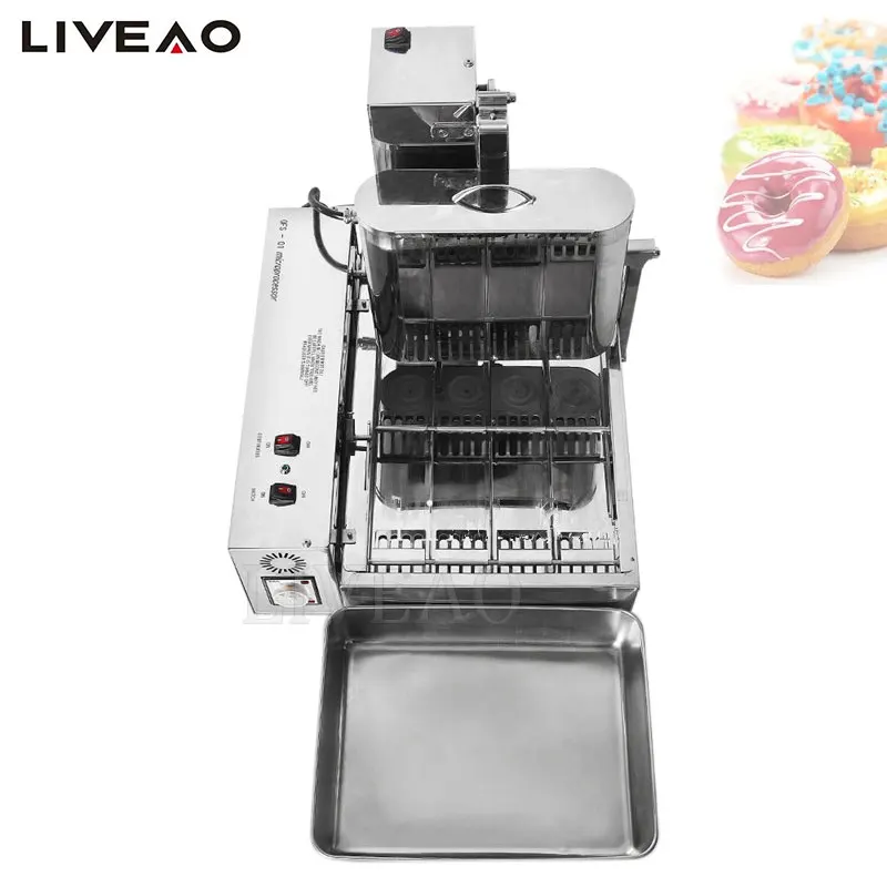 

Commercial Doughnut Maker Electric 220V 110V Baked Mini Donuts Making Equipment