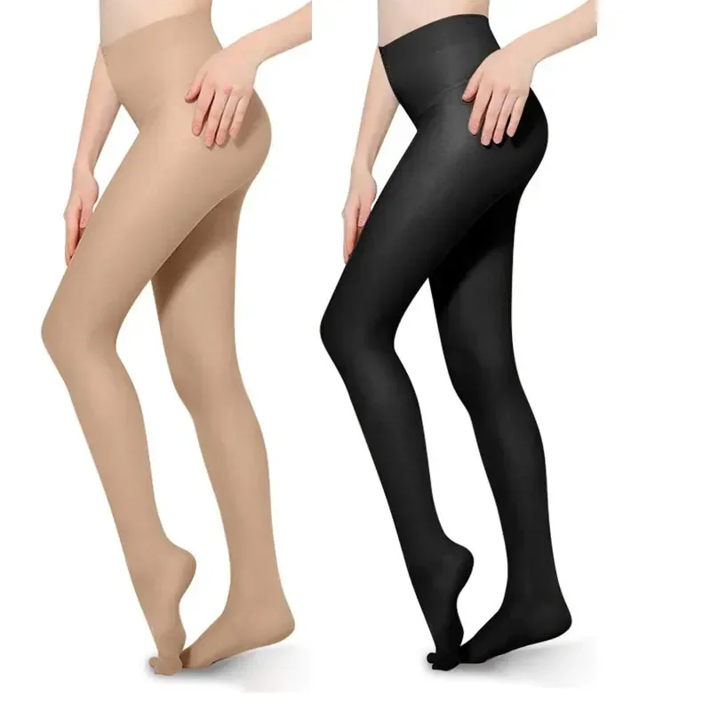 20-30mmHg Compression Pantyhose Opaque Support Pantyhose Closed Toe for Women Men Help Relieve Swelling Varicose Veins Edema