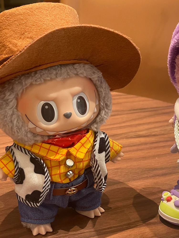 

Тканевая одежда Raab, одежда для малышей 17 см, модный комбинезон Вуди Джуди, костюм Kawaii V1 V2, аксессуары для одежды для кукол без кукол.