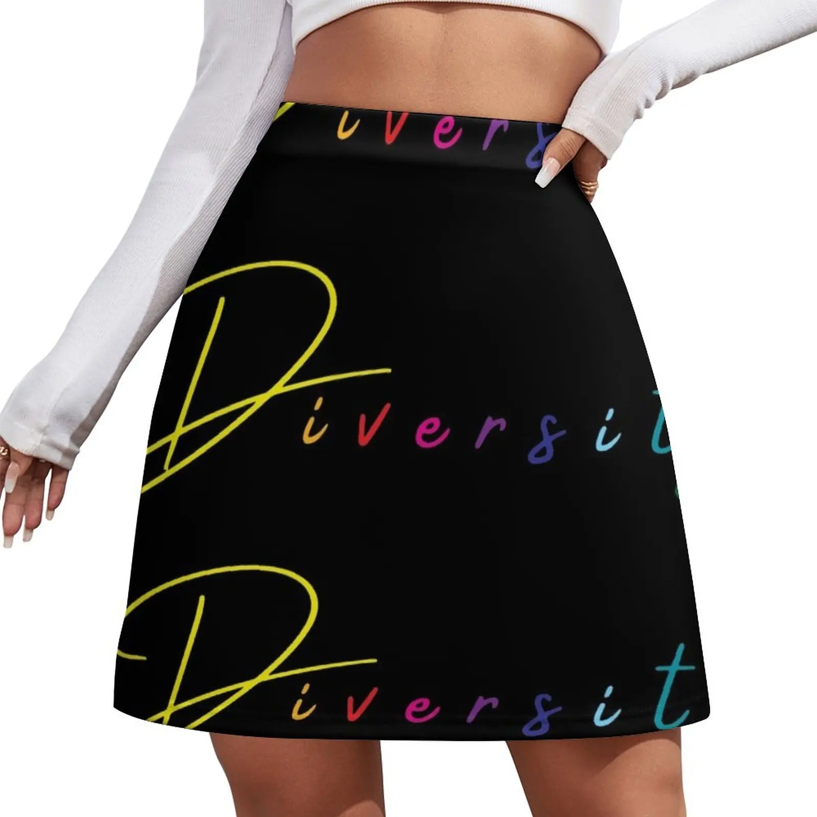 

Diversity Mini Skirt chic and elegant woman skirt extreme mini dress kawaii clothes fairy grunge