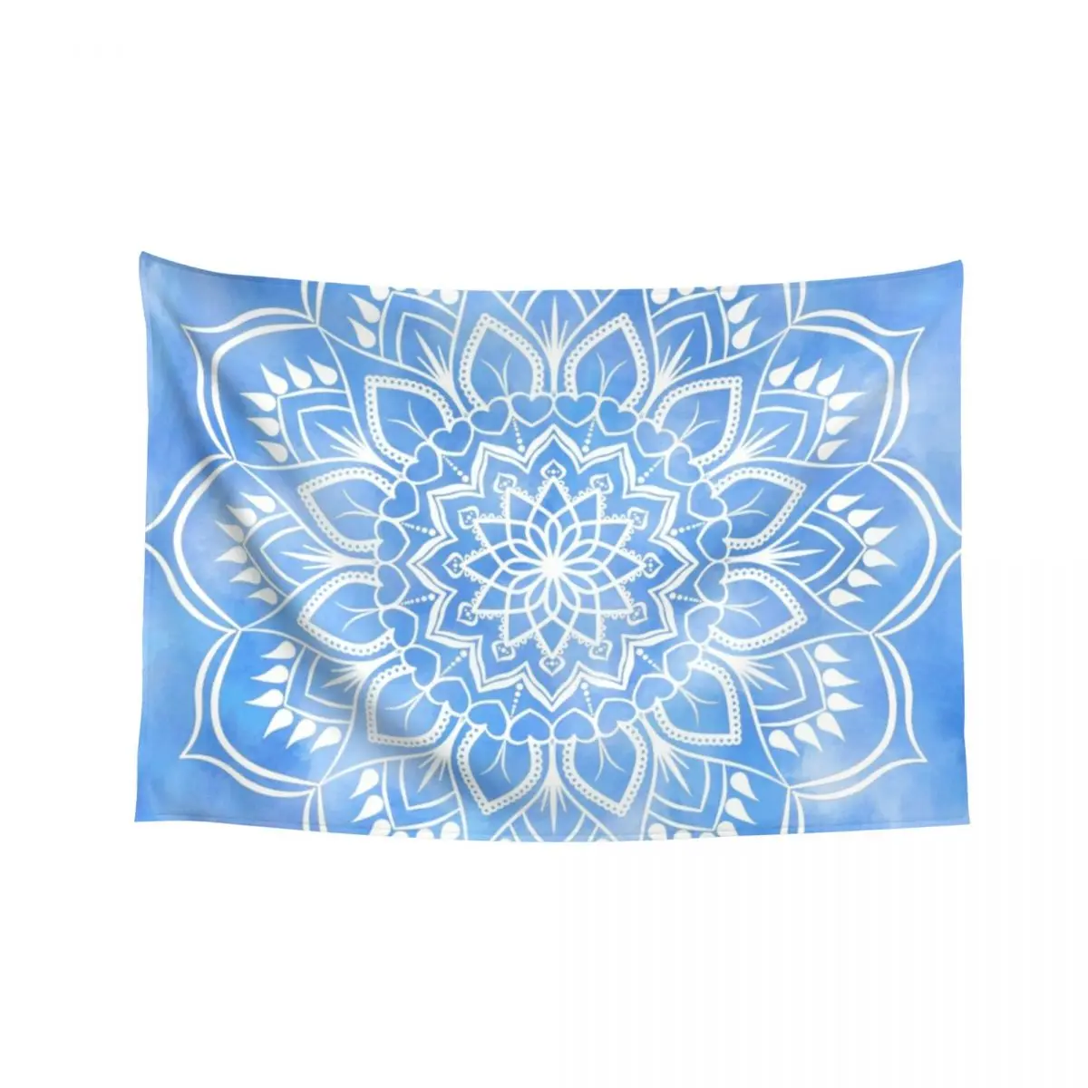

Blue and white Mandala Tapestry Decorations For Room On The Wall Room Decorator Tapestry