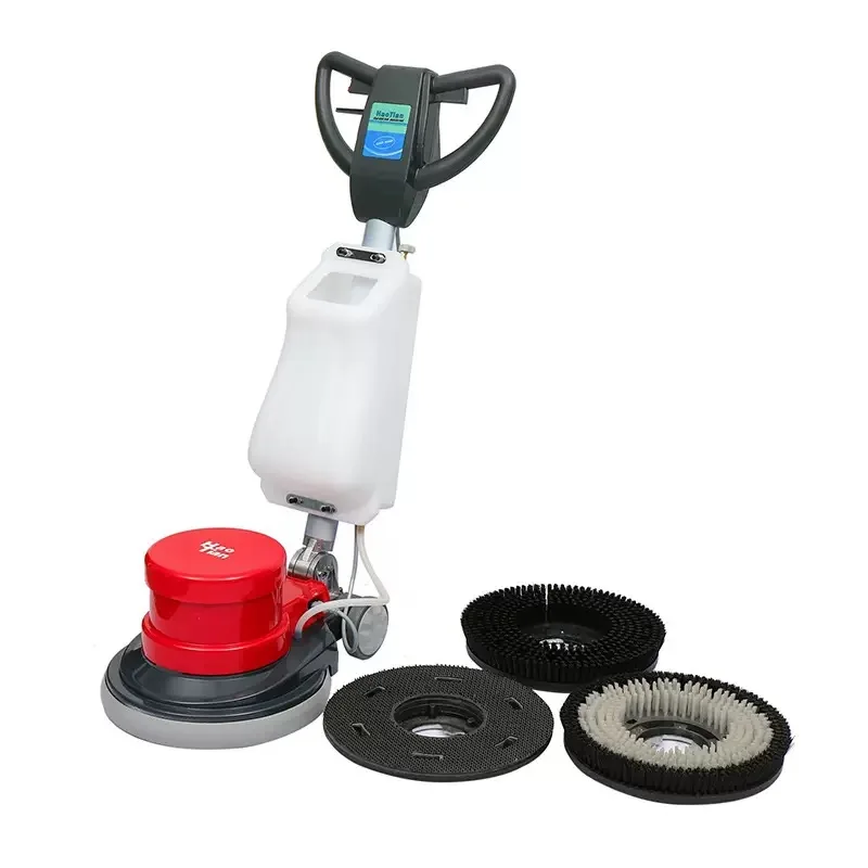 Industrial Floor Scrubber, Hand Push Cleaning Machine, Efficient Wash Equipment