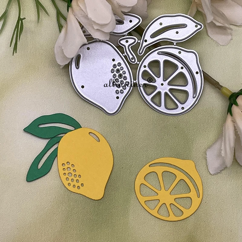 New Lemon decoration Metal Cutting Dies for DIY Scrapbooking Album Paper Cards Decorative Crafts Embossing Die Cuts