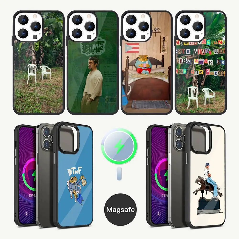 

Bad B-BunnyS DTMF Phone Case For iPhone 17,16,15,14,13,12,11,Plus,Pro,Max Mini Magsafe Magnetic Wireless Charging