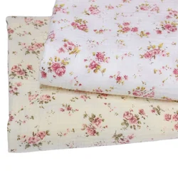Pure Cotton Crepe Fabric 100% Cotton Fabric DIY Sewing Patchwork Handmade Baby Pajamas Cloth Dress Make