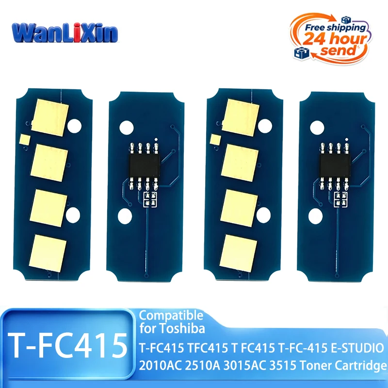T-FC415 T-FC415C Toner Cartridge chip Compatible For Toshiba e-Studio 2515A 3015AC 3515AC 4515AC 5015AC 2010AC 2110AC 2510