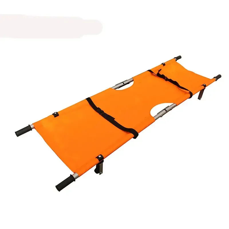 Portable Medical Rescue Stretchers Isolation Stretcher Folding Stretcher thickening hospital household fire emergency folding