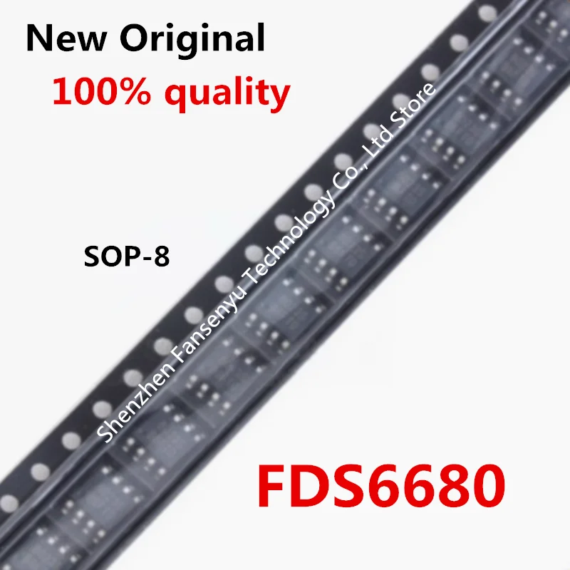 

(10piece)100% New FDS6680 6680 sop8