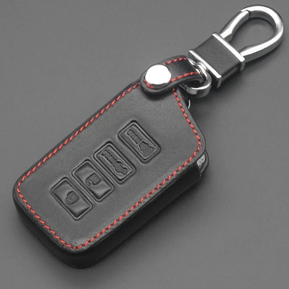 jingyuqin 4 buttons Car Key Cover Leather Case FOR LEXUS NX 200 NX300H RX 350 450H ES 350 GS IS LS GS RC F 2014 2015 2016 Smart