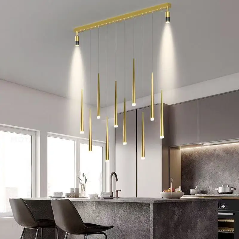 

Modern Minimalist Chandelier Used in Living Room and Kitchen Restaurant Table Pendant Lamp Indoor Lighting Lusters Fixture
