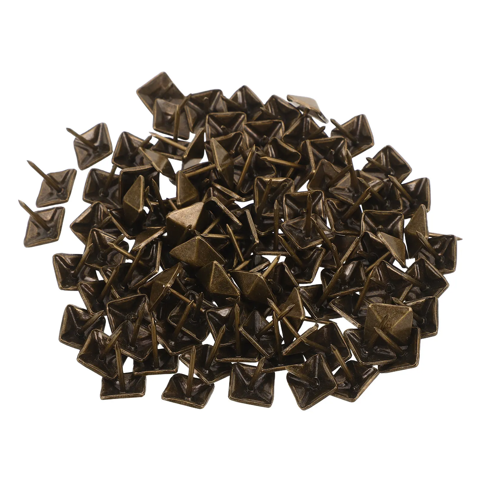 Vintage Spike Stud Nails Decorative Hardware for Furniture Doors Walls Rustic Home Renovation Supplies