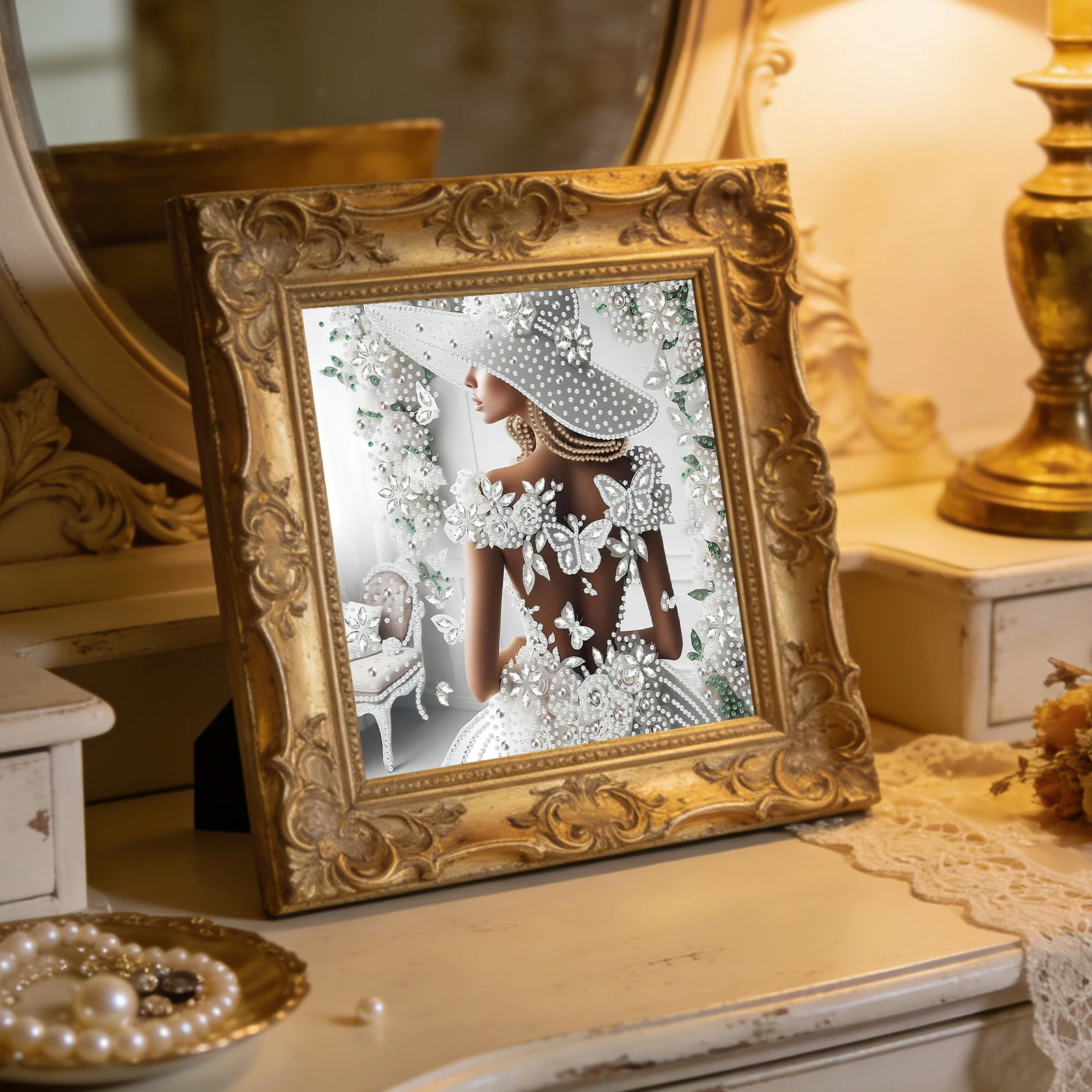 Beyaz Şapkalı Özel Şekilli 5D  - Resin Art Kit For Beginners incelemesi ve fiyatı