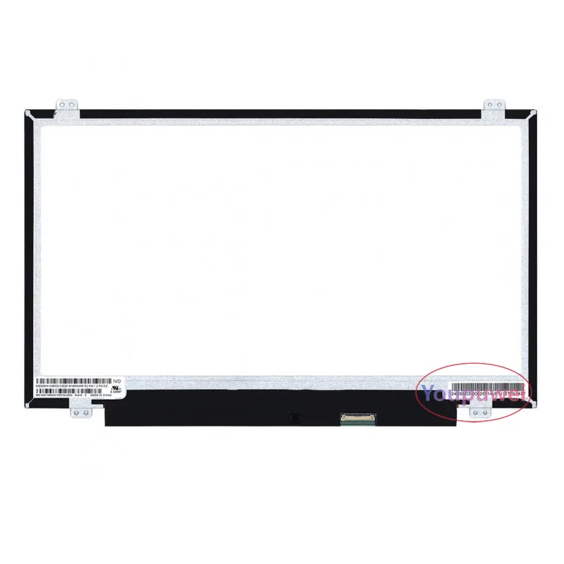 شاشة لاب توب Lcd M140NWR6 R2 R1 R3 R0 1366(RGB)x768 30 دبابيس eDP 14.0 بوصة لوحة عرض بديلة