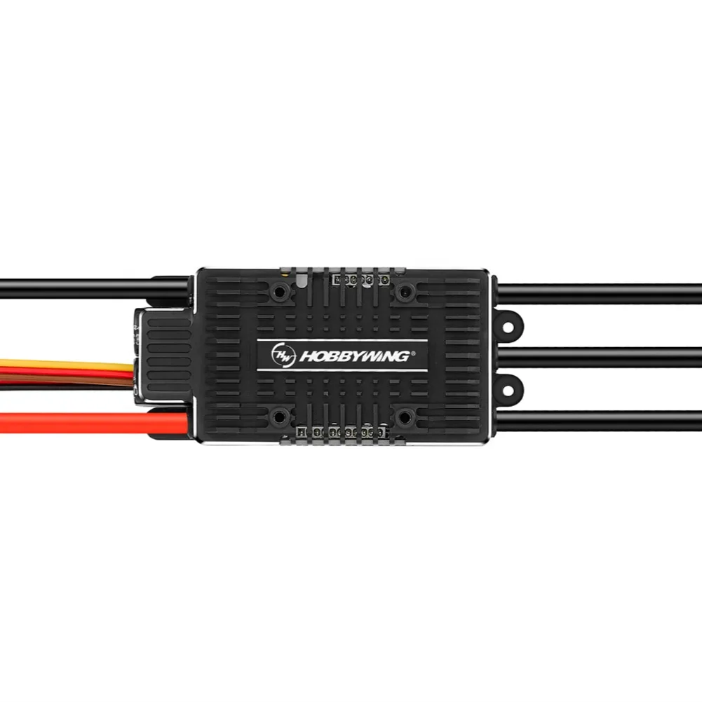 HobbyWing Platinum HV 180A V5 6-14S ESC High Voltage ESC for 550 580 600 700 Class Electric  Main Rotor or Fixed-Wing