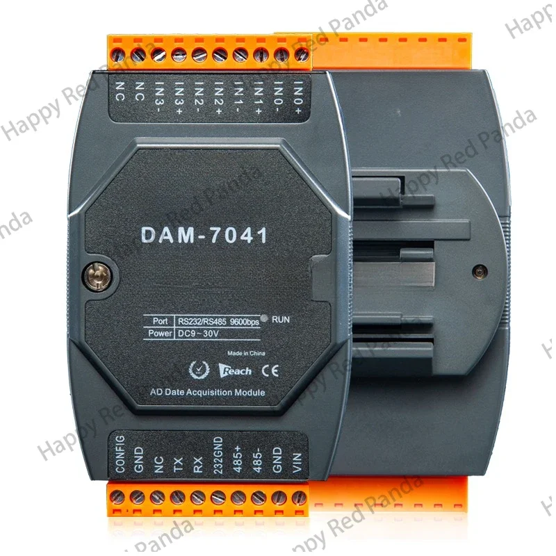 

DAM-7041 4-channel intelligent analog input data acquisition module modbus voltage and current signal transmitter