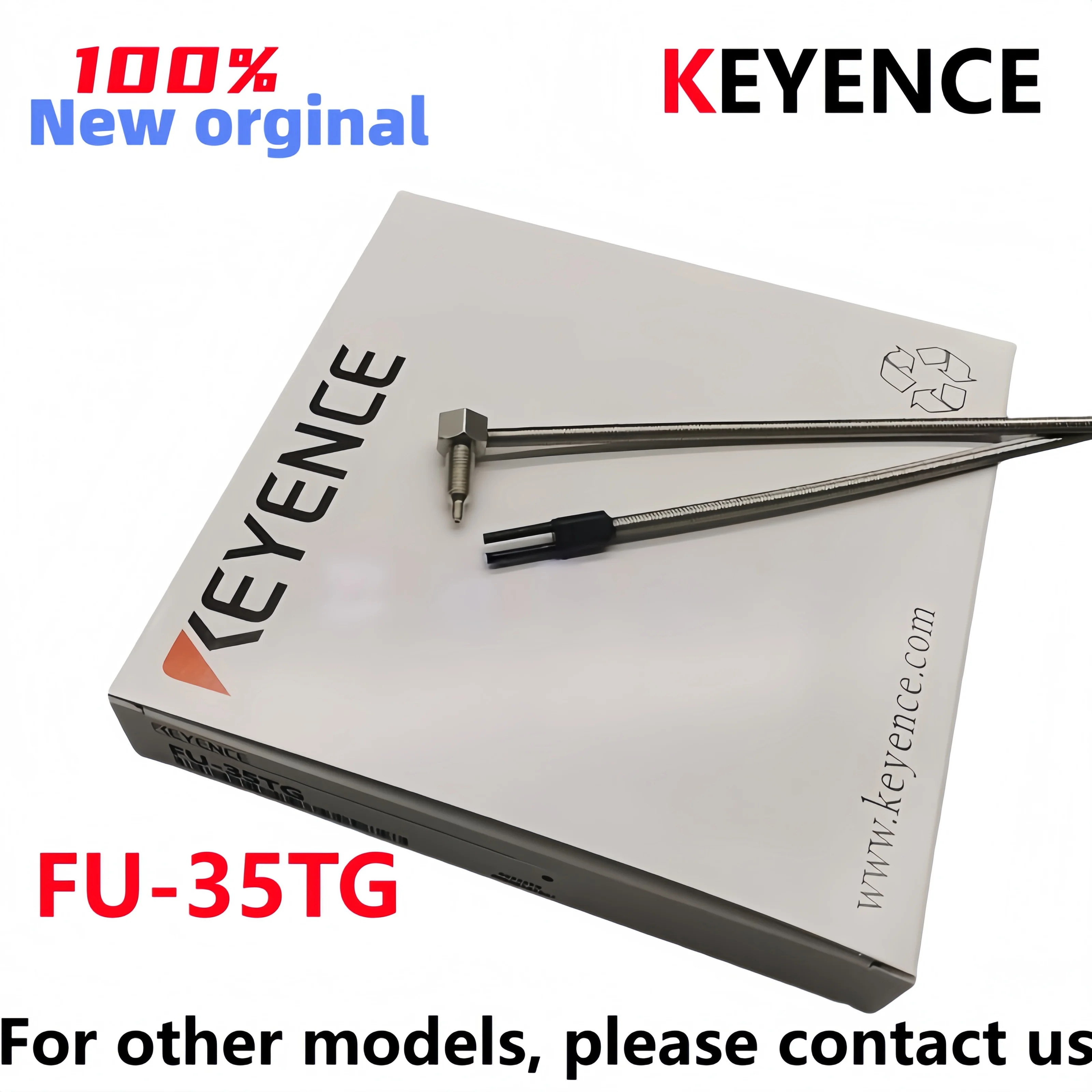 FU-35TG New Original KEYENCE Stainless steel pressure resistant reflective optical fiber