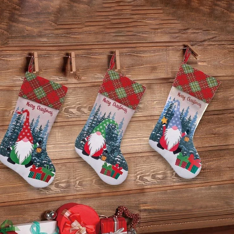 Christmas Gift Socks No Odor Multi-function Durable Christmas Decoration Pendant Christmas Props By The Bed Selected Materials