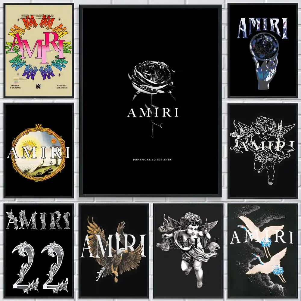 ملصق أميري الشهير عالي الدقة مقاوم للماء ذاتي اللصق - ديكور متعدد الاستخدامات لأي مساحة |   فكرة هدية مثالية