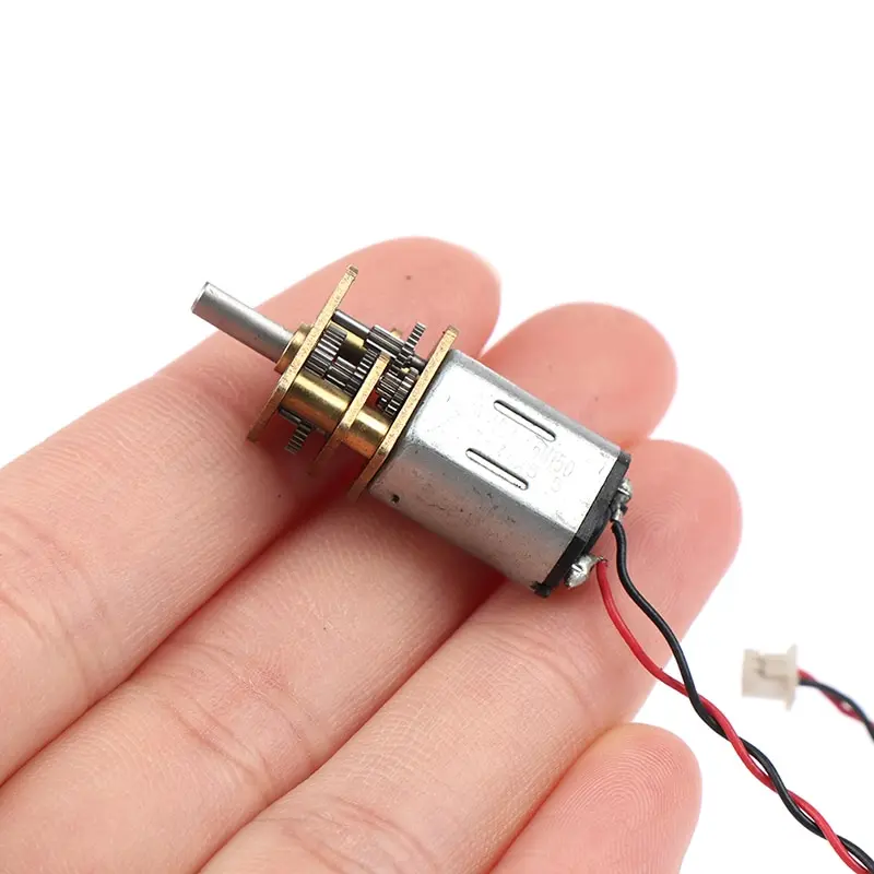 DIY Toy Accessories 40/60/28/150/300/110 RPM Micro N20 Gear Motor Slow Speed Metal Gearbox Reducer Electric Motor