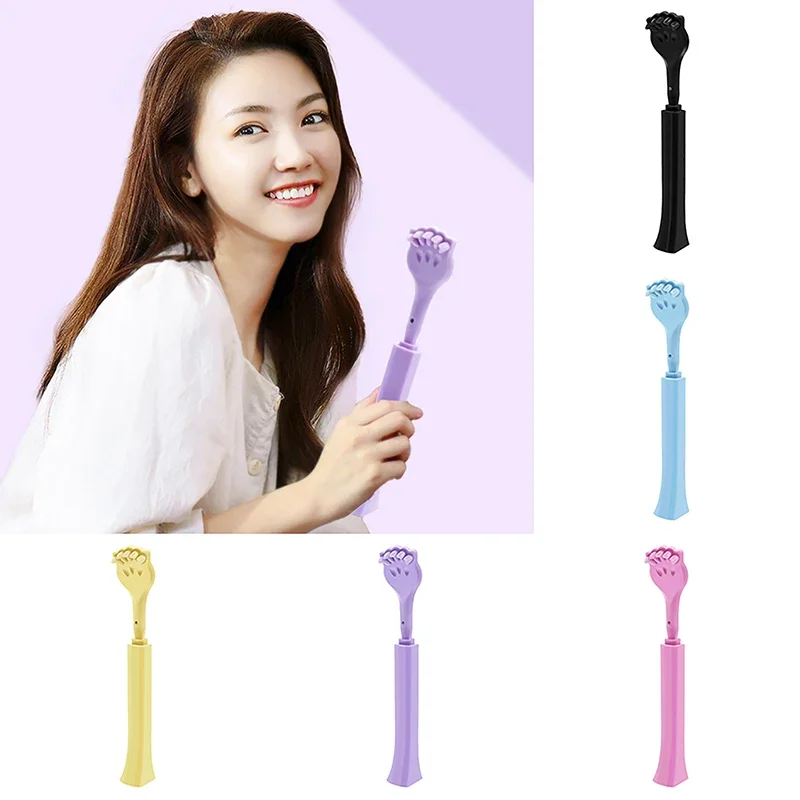 1pcs Three Sections Handle Telescopic Back Scratcher Scratch Massager For Itch Massager Body Grab Relax Scraper Old Man Happy