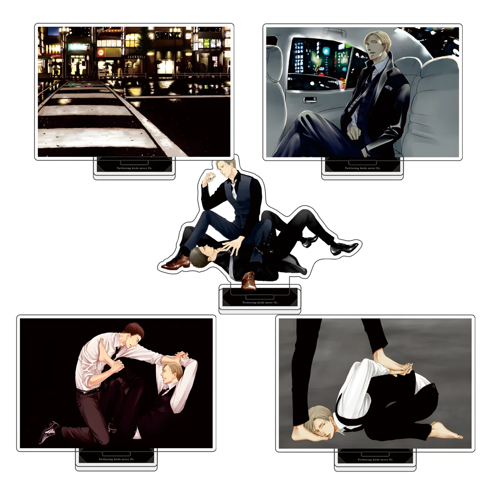 

Anime Yashiro Domeki Chikara BL Japan Kageyama Action Figure Doll Acrylic Stand Model Plate Cosplay Toy Gift 15Cm